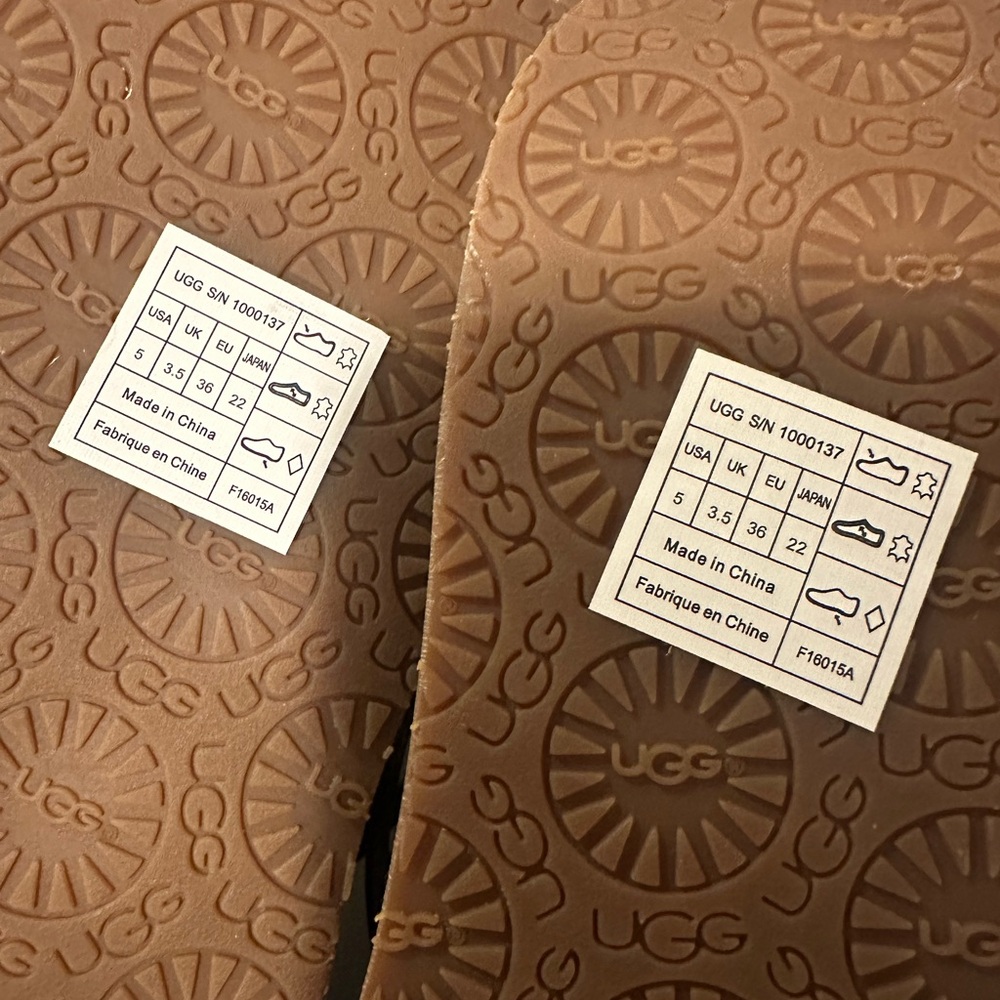 NEW UGG Black Sandals - Picture 3 of 3